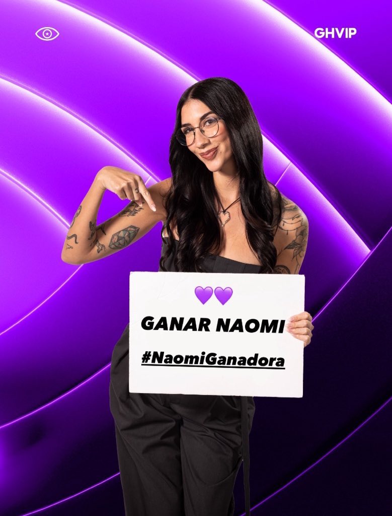 LolitixSV's tweet image. GANADORA NAOMI 💓 y de aquí no me baja nadie 💜💎!!!!!

#GHVIP13D #GHVIP14D