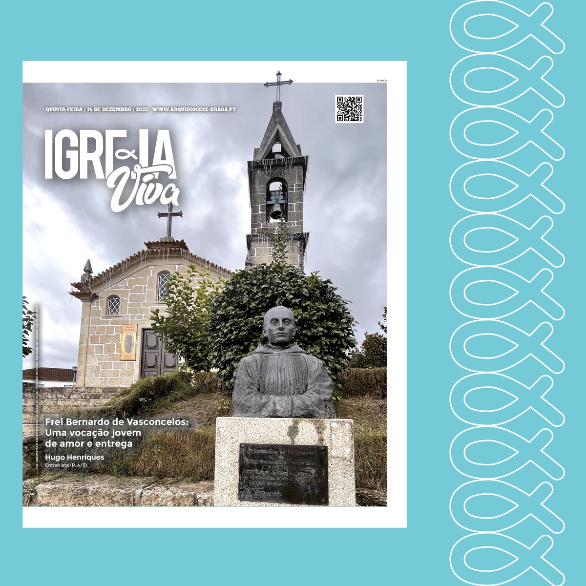 Frei Bernardo nasceu em Celorico de Basto a 7 de julho de 1902 e faleceu com 29 anos, a 4 de julho de 1932, na Foz do Douro. Foi declarado venerável em 2016.
#IgrejaViva #ArqBraga
arquidiocese-braga.pt/igreja-viva/39…