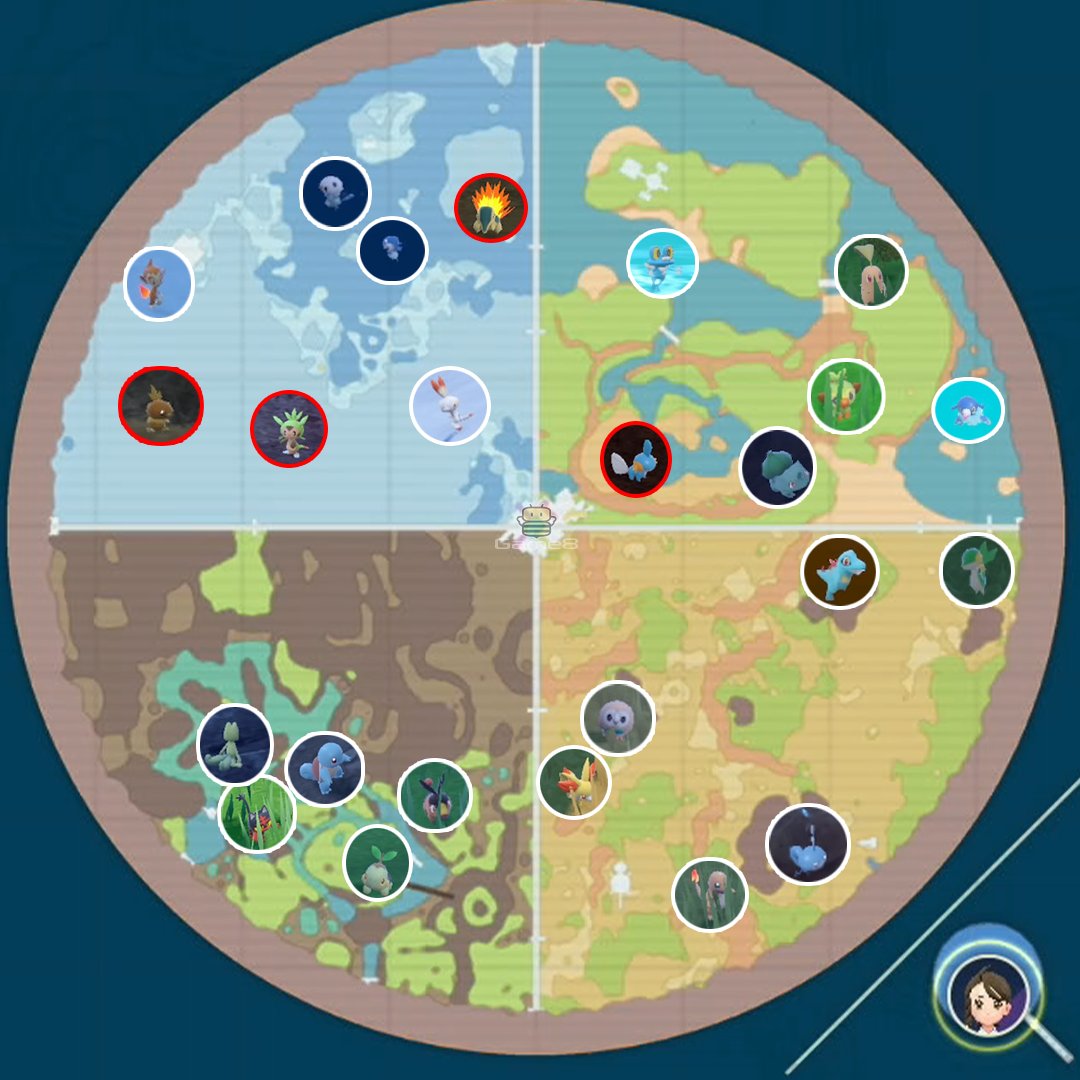 ポケモン カードダス 御三家 マップ 御三家コンプリート】 今すぐ御三家に会いたい人必見！ BP支援でエリア