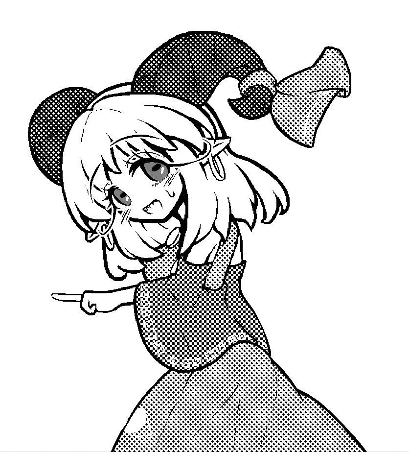 これは過去の合同誌と個人誌で描いた尤魔ちゃんです( ˙꒳˙  )かわいいの塊がよォ #饕餮尤魔 #東方Project