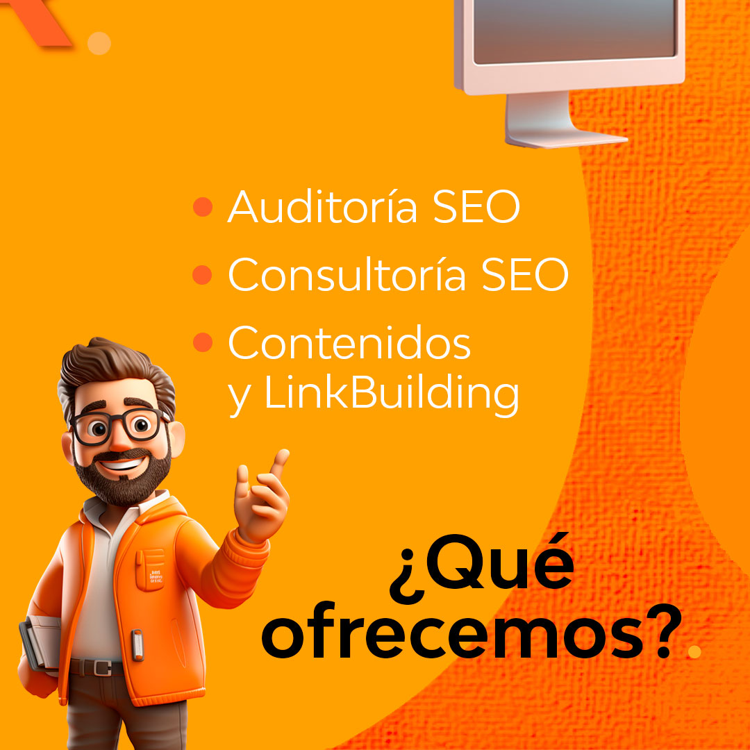 Roilab_es's tweet image. ¿Qué servicios ofrecemos en #Roilab? ☝🏻

🟠 Auditoría SEO
🟠 Consultoría SEO
🟠 Contenidos y LinkBuilding

#SEO #Indexación #MarketingDigital #PosicionamientoWeb #SearchEngineOptimization #GoogleIndexing #EstrategiasSEO #AlgoritmoSEO #VisibilidadOnline #OptimizaciónWeb #SEM