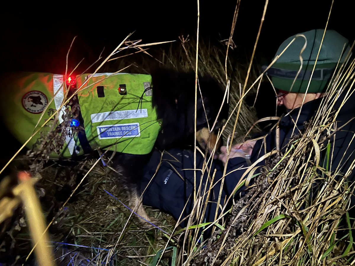 Another nighttime search this week, finding our amazing <a href="/MRSearchDogsEng/">Mountain Rescue Search Dogs England</a> #volunteer #dogsbodies in the dark. #dogtraining #searchandrescue <a href="/NNPMRT/">NNPMRT</a>
