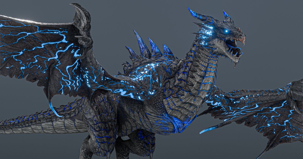 3d_secret's tweet photo. Available for download now
Thunderstrorm dragon - rigged
https://t.co/hcjcuIvQjt

#blender #3dmodel #3d #eevee #3d #3dgame #b3d #VRChat #3dasset #3Dプリンター #gumroad #blender #houdini #3dmodeling #Blender初心者 #b3d https://t.co/LKItkSWAX2