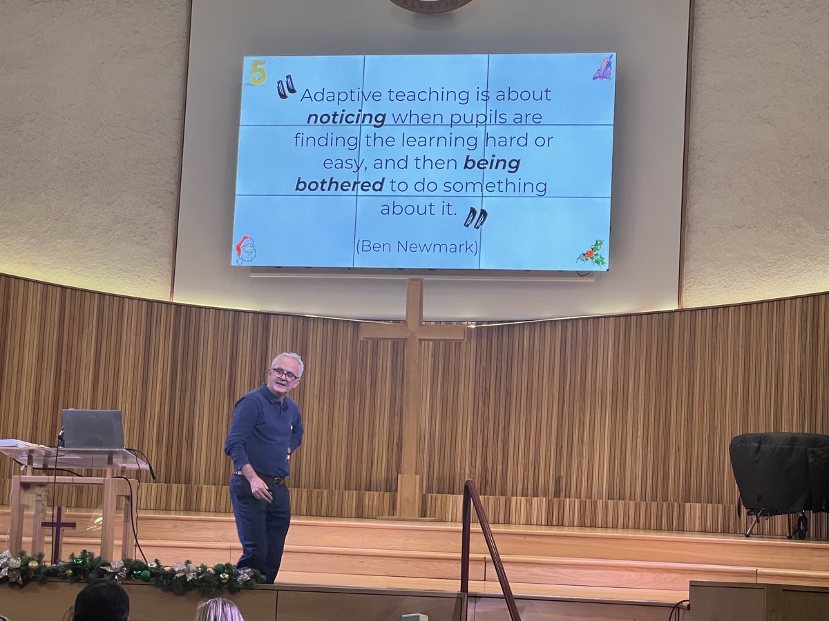 Quoting ⁦<a href="/bennewmark/">Ben Newmark</a>⁩ .. ⁦<a href="/johntomsett/">John Tomsett</a>⁩ …