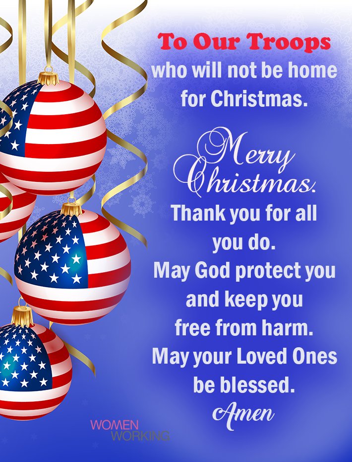 WomenWorking.com on X: "#inspiration #christmas #troops  https://t.co/CrW9AJlaPJ" / X