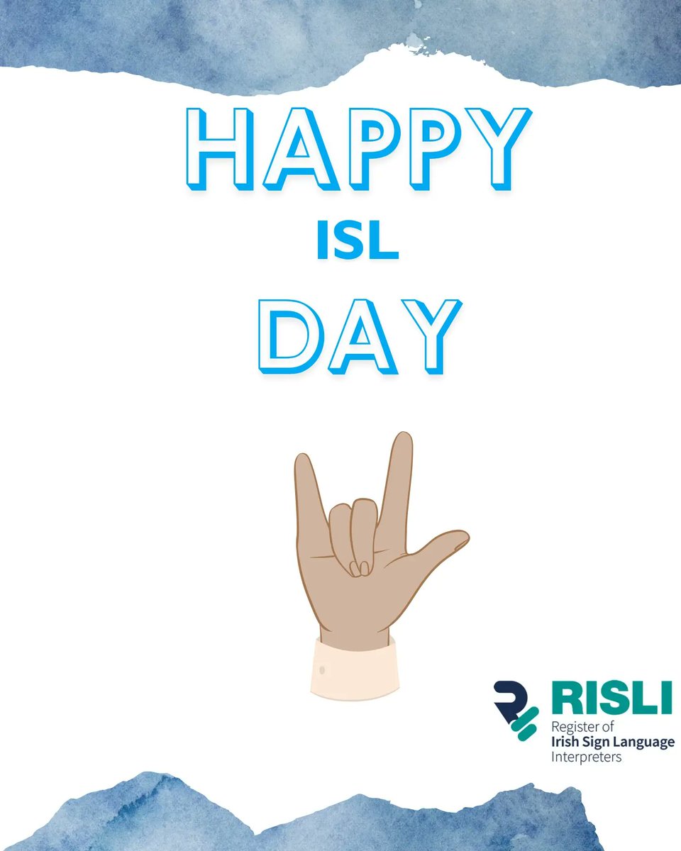 Happy ISL day to all. #irishdeafcommunity #Irishsignlanguage #happyislday #ISLAct #islact2017