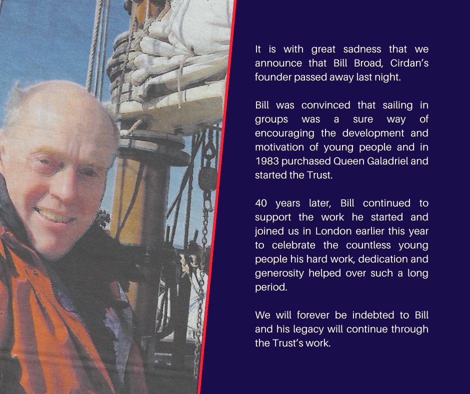 Cirdan Sailing Trust (@cirdantrust) on Twitter photo 