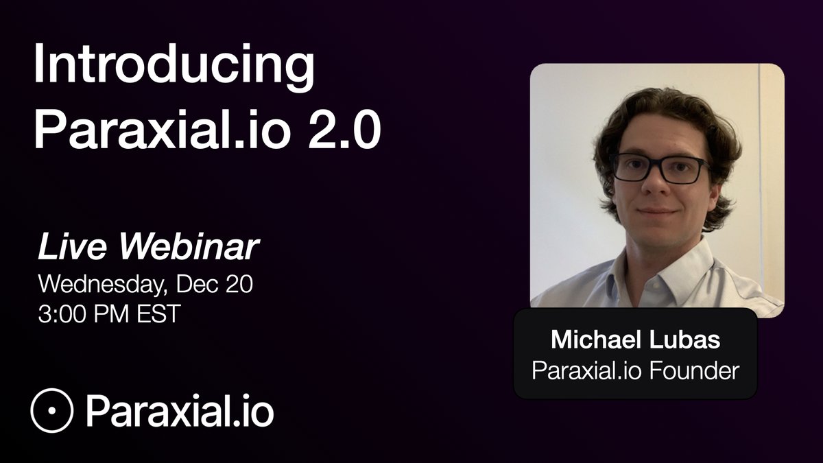paraxialio's tweet image. Wed, Dec 20, register for the live webinar: Introducing Paraxial.io 2.0

Learn how to secure your Elixir and Phoenix apps with the newly released  platform

#myelixirstatus 

paraxial.io/webinars/v2lau…