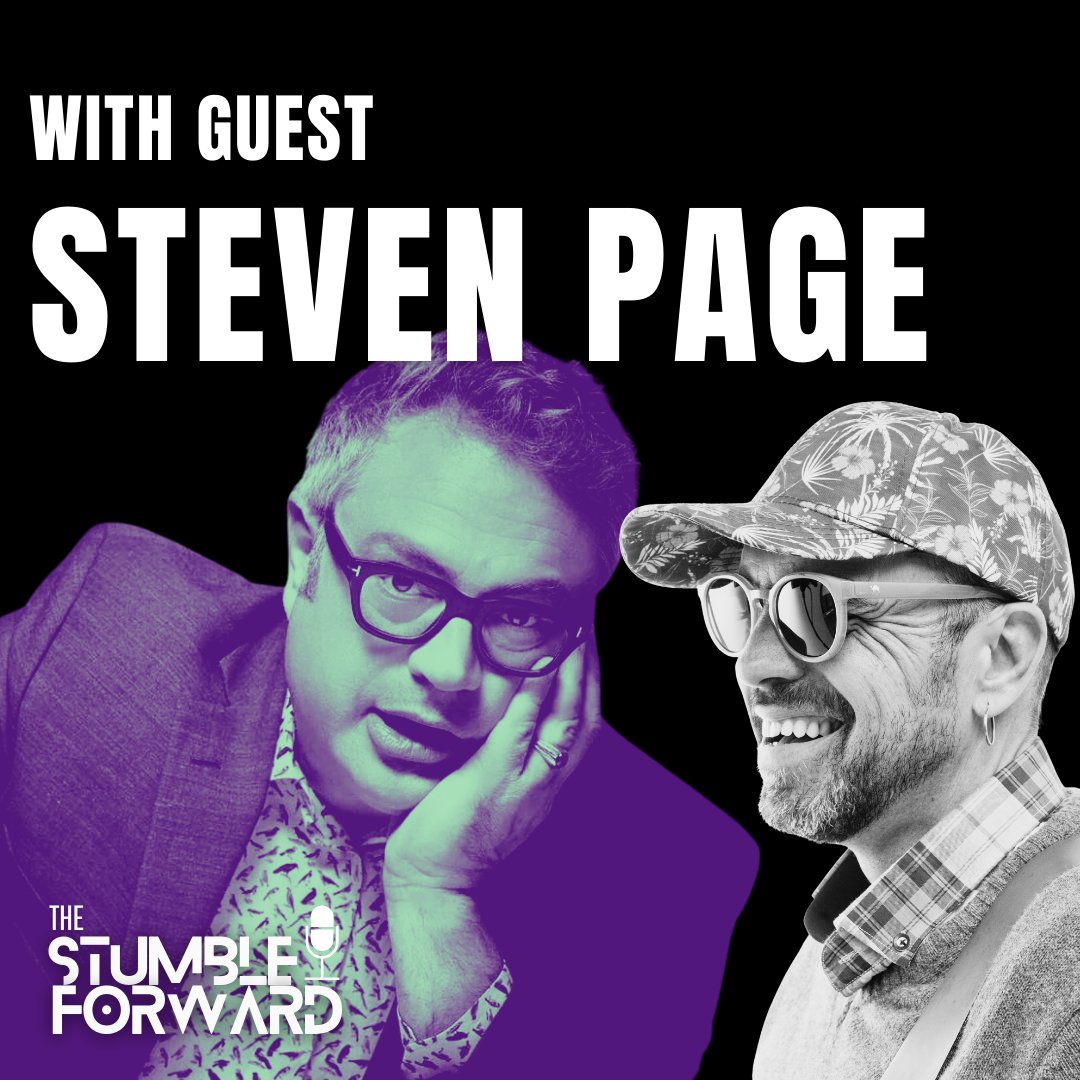 on the final episode of this first season of <a href="/thestumblefwd/">thestumbleforward</a> - <a href="/HawksleyWorkman/">Hawksley Workman</a> speaks to guest <a href="/stevenpage/">steven page</a> 
 
watch youtu.be/mVDlDQ-1CBA
listen buzzsprout.com/2230481/139510…