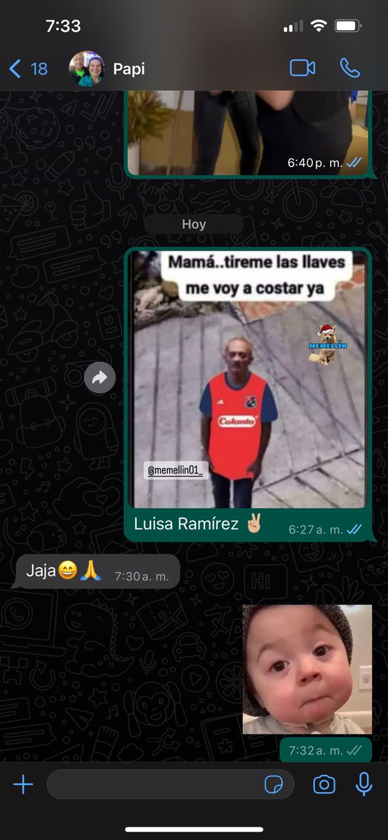 Lui_Ramirez's tweet photo. Conversaciones con papá, parte dos. Reír para no llorar. https://t.co/1NCwwcPG34