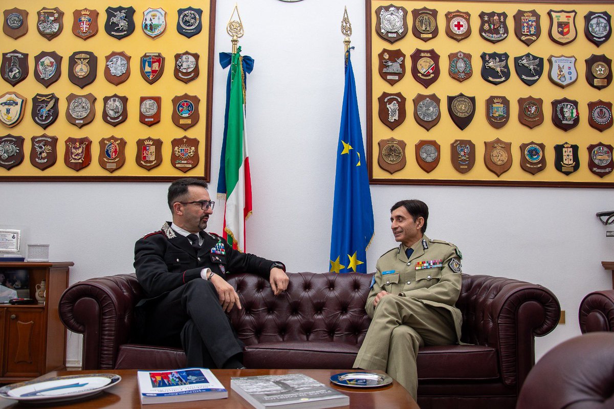 Welcome back in @CittadiVicenza 2 🇵🇰Police Commissioner Faisal Shahkar, @UNPOL Adviser,who is visiting the ongoing 10th Annual #FPU Coordinators’ WS, confirming the cooperative strong bonds b/w @UN & @_CoESPU_!
#StabilityPolicing4Peace #StabilityPolicingOpenClub #StrongerTogether