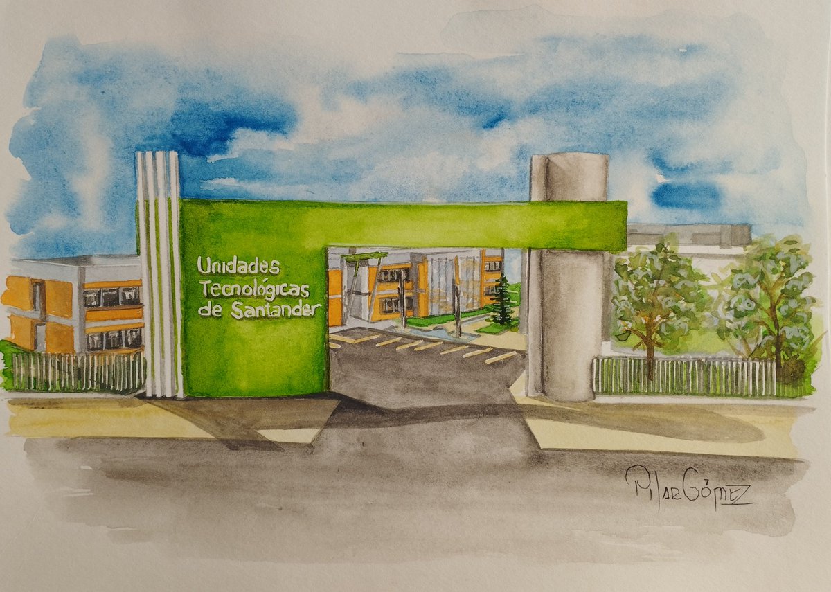 Sede Regional Piedecuesta - UTS
Transformación arquitectónica de las UTS
@olengerke @diarioelfrente @Unidades_UTS @vanguardiacom 
#ilustracion #watercolor #lohacemosposible