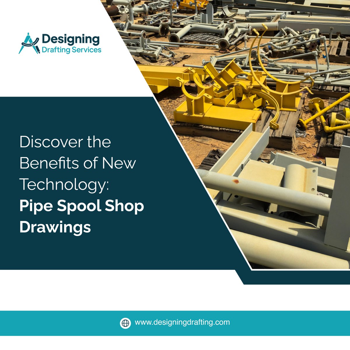 designingdraft's tweet photo. At Designing Drafting, we have adopted Pipe Spool Shop Drawings Technology. 📏
#designs #dreams #architecture #takeoff #BudgetFriendly #structurals #modeling #building #information #architechtural #pipespool #shopdrawings #pipeshop #spoolshop #drawingdesigns #pipeshopdrawings https://t.co/4tA8z9CoQ1