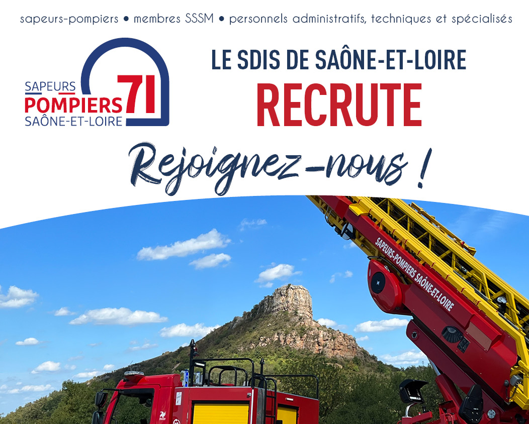 #RECRUTEMENT | Le <a href="/SDIS71/">Sapeurs-pompiers de Saône-et-Loire</a> recrute :
📌 𝐔𝐧(𝐞) 𝐭𝐞𝐜𝐡𝐧𝐢𝐜𝐢𝐞𝐧(𝐧𝐞) 𝐒𝐈𝐂
📌 𝐔𝐧(𝐞) 𝐚𝐬𝐬𝐢𝐬𝐭𝐚𝐧𝐭(𝐞) 𝐝𝐞 𝐠𝐞𝐬𝐭𝐢𝐨𝐧
📌 𝐔𝐧(𝐞) 𝐜𝐡𝐞𝐟(𝐟𝐞) 𝐝𝐞 𝐠𝐫𝐨𝐮𝐩𝐞𝐦𝐞𝐧𝐭 𝐒𝐏𝐏
➡ emploi-territorial.fr
🔥 Intéressé(e)s ? À vos CV ! 😉