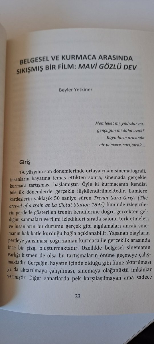 Editörlüğünü Bahar Öztürk hocamızla yaptığımız ve Türkiye'deki biyografik filmleri ele alan ilk eser niteliğindeki kitap <a href="/nobelyayin/">Nobel Akademik Yayıncılık</a> tarafından yayınlandı. Hayırlı olsun