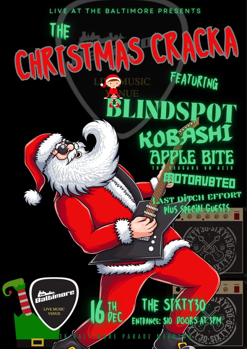 Applebitebeggar's tweet photo. Looking forward to this #xmasgig #grunge #punk #applebitethebeggarsonacid #biteyah #applebite https://t.co/lBMvIACn4i