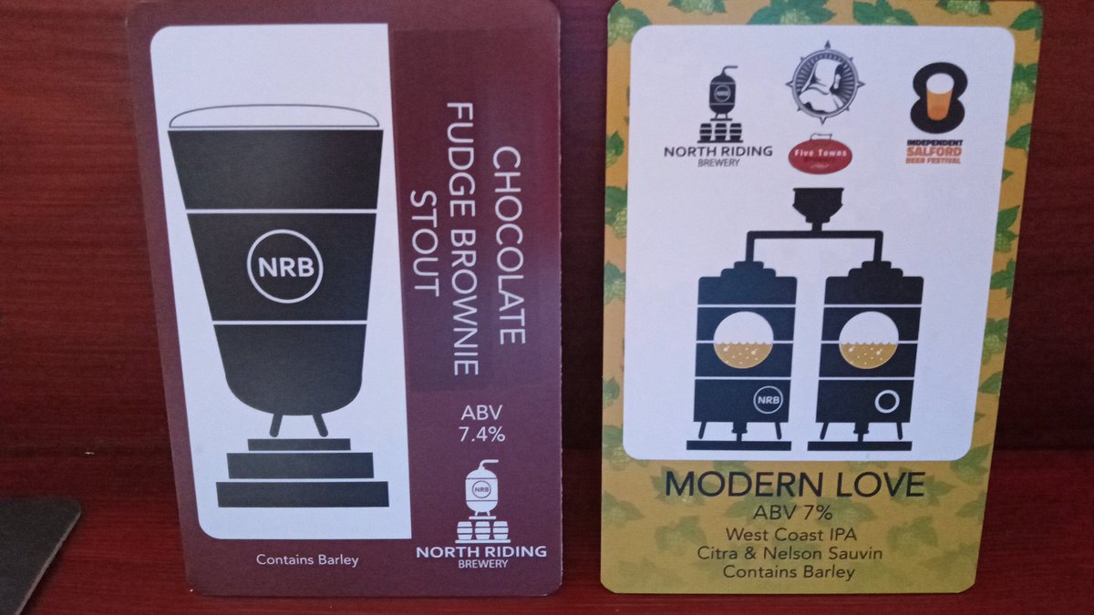 As has been our Christmas 'Tradition' since opening in 2020, we always have some extra special beers around the festival time. So here are two very special beers we have in the cellar from <a href="/northridingbrew/">northridingbrewery</a>  keep an eye on <a href="/RealAleFinder/">Real Ale Finder App</a>  for when they appear on the bar