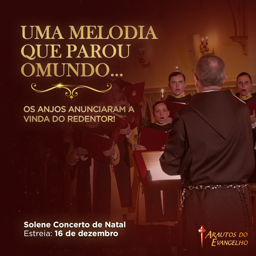 arautosbrasil's tweet photo. Natal, momento sublime em que Terra e Céu se encontram e uma música divina ecoa nos quatro cantos.

Estejam conosco dia 16 de dezembro, às 20h00, ao vivo no Canal Arautos do Evangelho, no Youtube.

#ArautosdoEvangelho #concertodenatal https://t.co/ayvYojYuwv