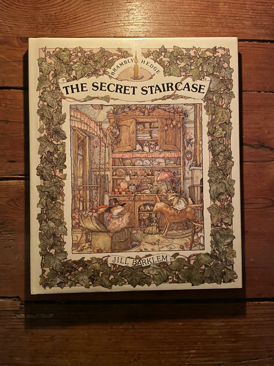 Do you remember these early Secret Staircase editions? First published in 1983, Jill’s 5th book invites you to join the mice to celebrate their midwinter festivities. This book has now been continuously in print for 40 years.  

#ThrowbackThrusday