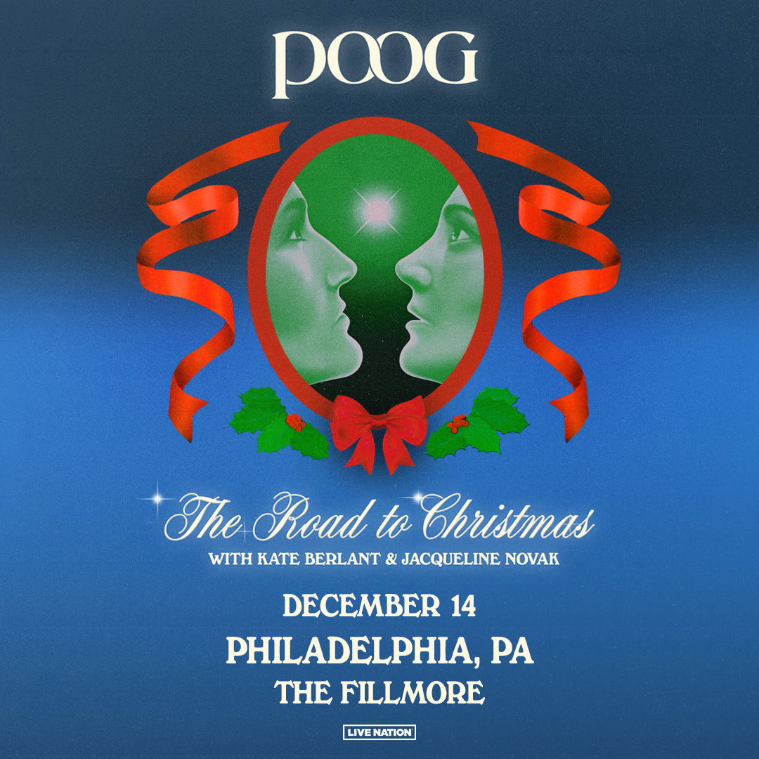 #TONIGHT - Poog: The Road to Christmas at The Fillmore Philly 🎄 ⏰ Box Office: 4:30P | Doors: 6:30P | Show: 7:30P 🎫 Tickets available: livemu.sc/46TCdXT