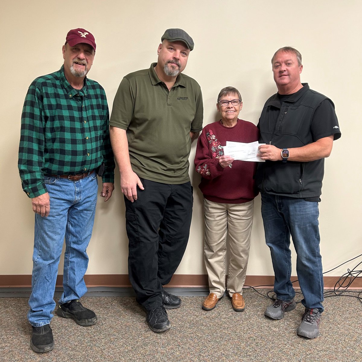 Thank you Bahrns Equipment, Inc. ! They held a golf outing this fall, and donated a portion of the proceeds to the Effingham Catholic Charities Food Pantry.
#catholiccharities #effinghamil