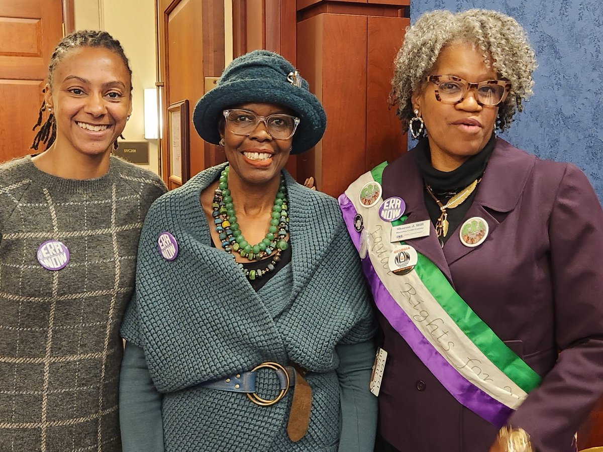 Yesterday I was proud to stand with <a href="/ERACoalition/">ERA Coalition</a> at the #ERA100 press conference at the US Capitol. Not one more year can go by without ensuring the rights of women and girls under the Constitution. Women and states have done their job — it's time for Congress to do its job.
