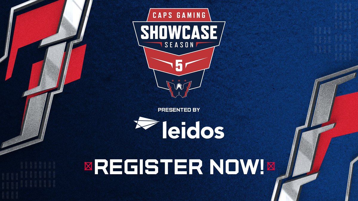 The Caps Gaming Showcase is back with our 5th Season! 🦅

Key notes:
- Tournament begins Jan 31st
- Live LAN event <a href="/DistrictEDC/">District E Powered by Ticketmaster</a> in March
- More <a href="/NoSleevesGaming/">Cam / NoSleeves</a> <a href="/GrizGoal/">GrizGoal 🎙️</a> &amp; <a href="/davoscast/">Davos or Davis🎙</a> than ever before

Learn more and register at:
leaguegaming.com/capsgaming/

Presented by <a href="/LeidosInc/">Leidos</a>