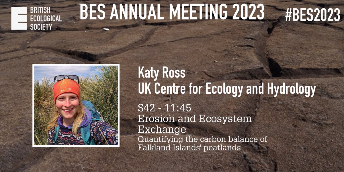 Grazing, Peat, Erosion and Emissions!
If you're at #BES2023 come along to S42 Hall 2B at 11:45 to hear all about how we've been trying to estimate emissions from these peatlands!

(Or to see at least one picture of a penguin)

#Falklandislands #Forpeatssake #Peatlandsmatter
