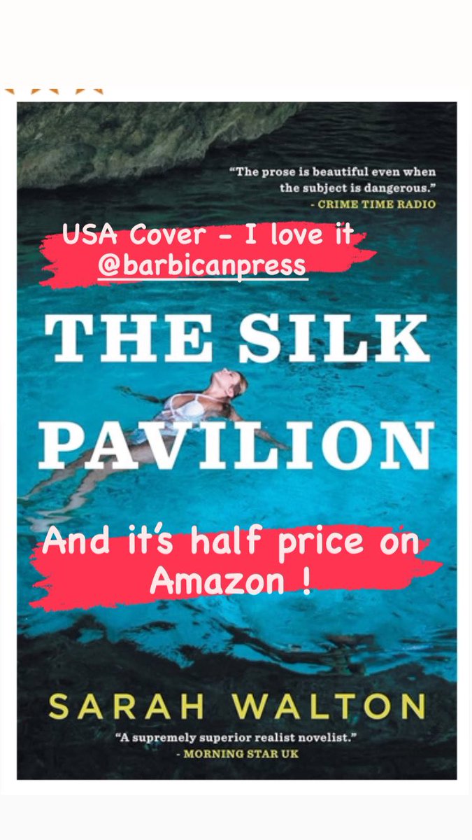 Dr Sarah Walton (@sarahlwalton) on Twitter photo Love the USA cover! Thank you <a href="/BarbicanPress1/">Barbican Press</a> ❤️
How exciting !!! My book will be out in the USA 🇺🇸 in May 2024. On sale today on UK Amazon - amazon.co.uk/Silk-Pavilion-… #Christmas2023 Love the USA cover! Thank you <a href="/BarbicanPress1/">Barbican Press</a> ❤️
How exciting !!! My book will be out in the USA 🇺🇸 in May 2024. On sale today on UK Amazon - amazon.co.uk/Silk-Pavilion-… #Christmas2023