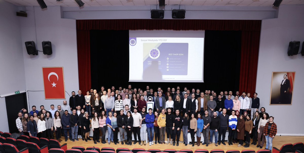 proftameryilmaz's tweet image. YTÜ Elektrik Elektronik Fakültesi akademik kuruluna katıldık. Görevini Şeref Naci Engin hocama devreden efsane Dekanımız Nur Bekiroğlu fakülteyi iyi bir noktaya taşıdı. Akademisyen ve idari arkadaşlarımın ve öğrencilerimizin mutluluğu ve YTÜ aidiyeti çok yüksekti. Bu arada…