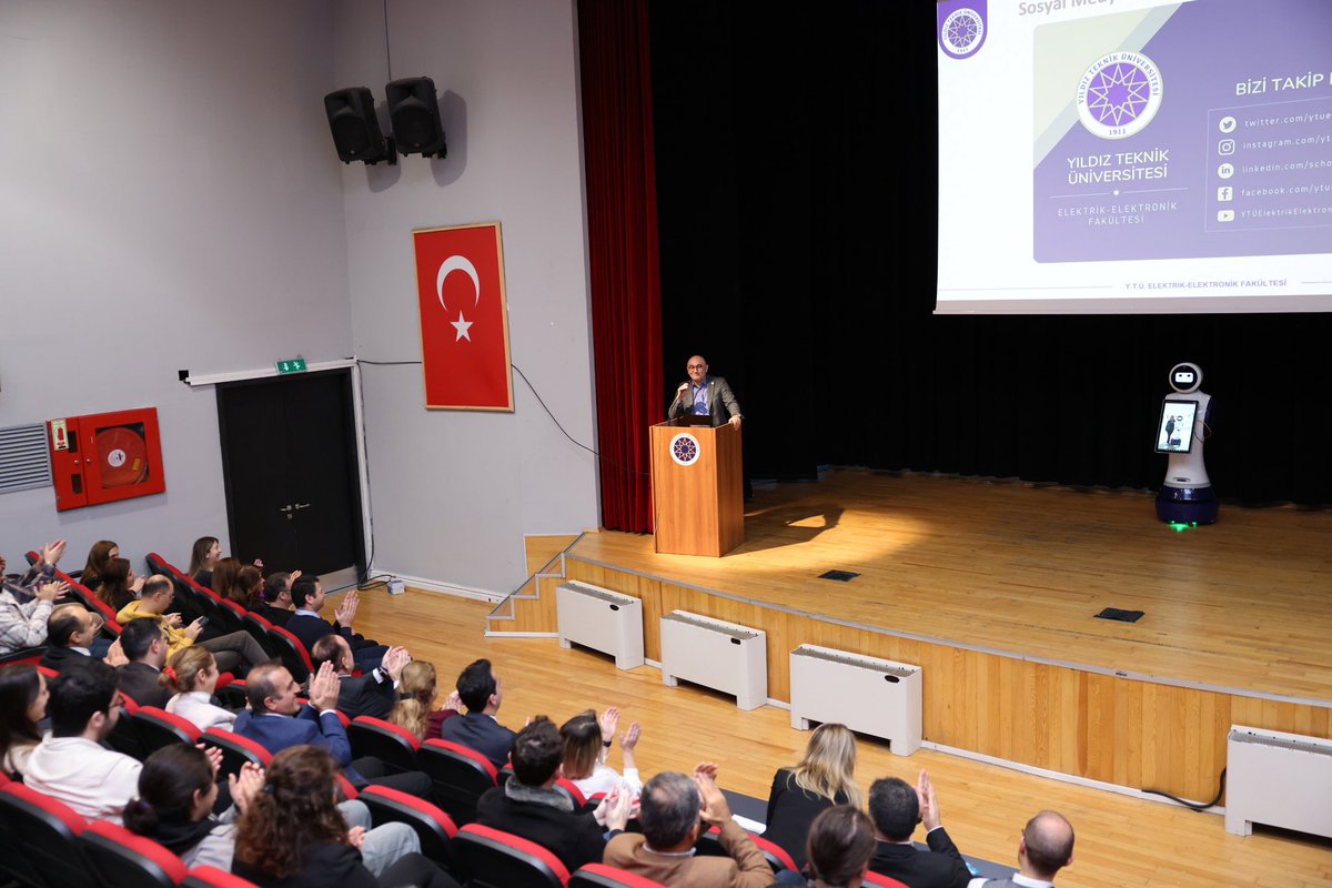 proftameryilmaz's tweet image. YTÜ Elektrik Elektronik Fakültesi akademik kuruluna katıldık. Görevini Şeref Naci Engin hocama devreden efsane Dekanımız Nur Bekiroğlu fakülteyi iyi bir noktaya taşıdı. Akademisyen ve idari arkadaşlarımın ve öğrencilerimizin mutluluğu ve YTÜ aidiyeti çok yüksekti. Bu arada…