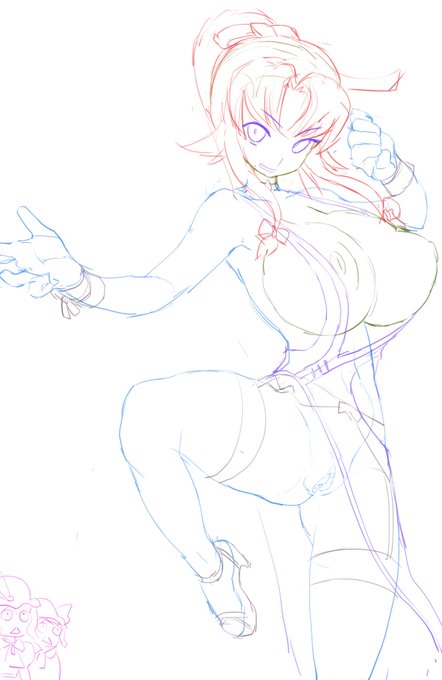 こんな事をしてる場合ではないのだけどIWARAで見かけためっちゃエロいめーりんの落書きをしていた
余裕があれば明日仕上げる 