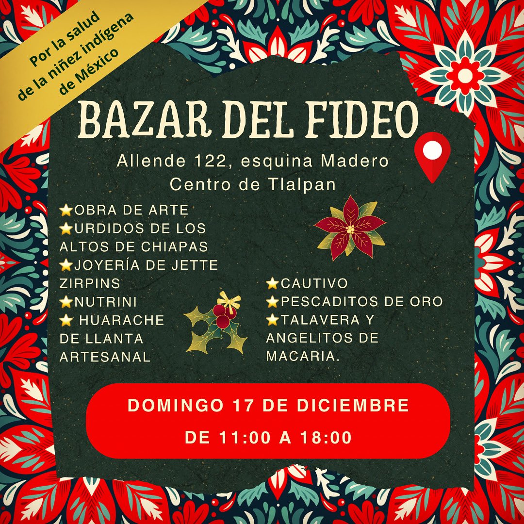 Begoña Lecumberri U (@begolecumberri) on Twitter photo ¡¡¡Los esperamos este domingo!!!
Todo lo recaudado es para los talleres y programas de salud y nutrición que el Fideo lleva a cabo.
<a href="/ofeliamedinaweb/">Ofelia Medina</a> <a href="/FISANIMredes/">FISANIM.noticias</a> #donaresretebonito #donar #nutricionysalud ¡¡¡Los esperamos este domingo!!!
Todo lo recaudado es para los talleres y programas de salud y nutrición que el Fideo lleva a cabo.
<a href="/ofeliamedinaweb/">Ofelia Medina</a> <a href="/FISANIMredes/">FISANIM.noticias</a> #donaresretebonito #donar #nutricionysalud