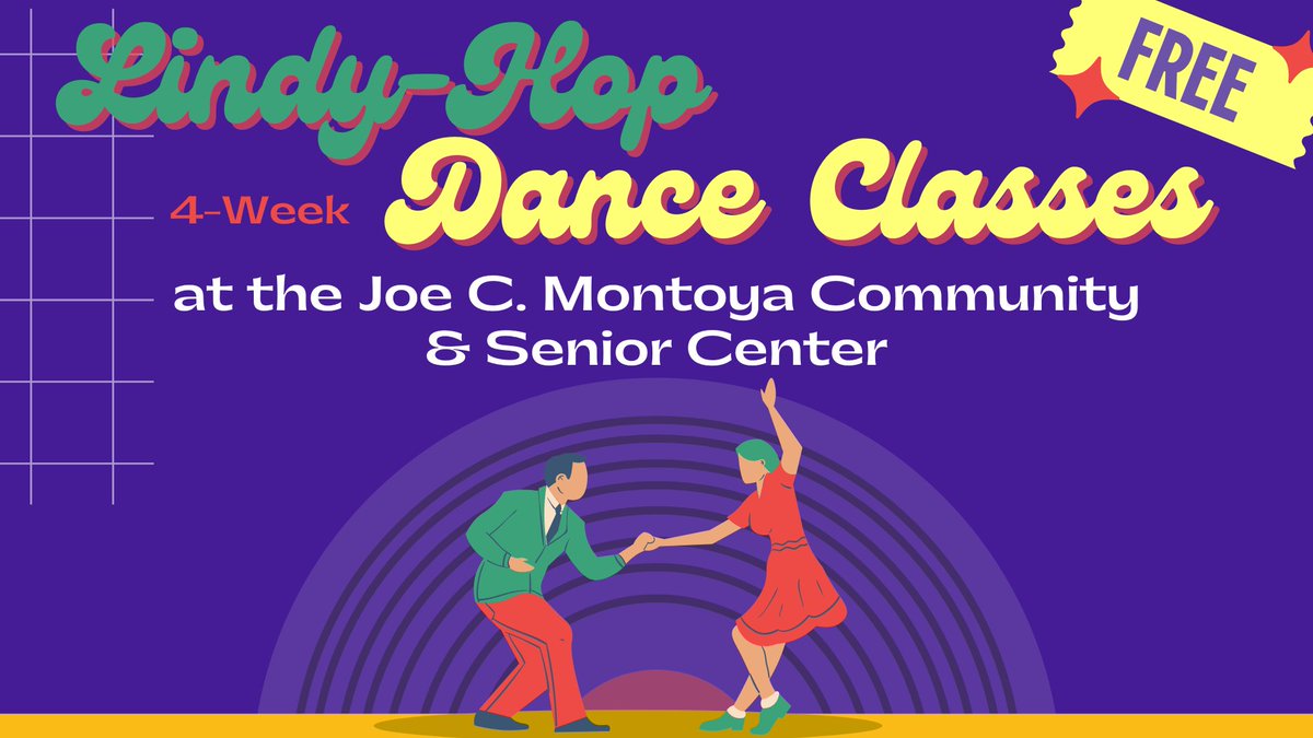 4-Week Lindy Hop Dance Class Series with the NAU Swing Jacks
Join us for the next 4 weeks for a beginners Lindy Hop dance class series taught by the NAU Swing Jacks at the Joe C. Montoya Community and Senior Center!

Wed - 2/28, 3/6, 3/13, 3/20
2-3:30pm
tiny.cc/FPLdance