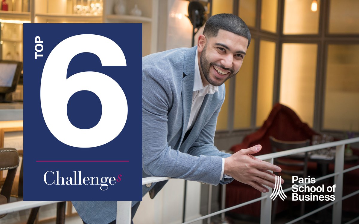 #ParisSchoolofBusiness figure dans le top 6 du classement @Challenges des meilleures #écoles de commerce #postbac à Grade de Master🏅 Depuis la rentrée, nous avons intégré un module '#Tech for Business' qui a pour but de former au mieux nos #étudiants aux métiers de demain💻🚀