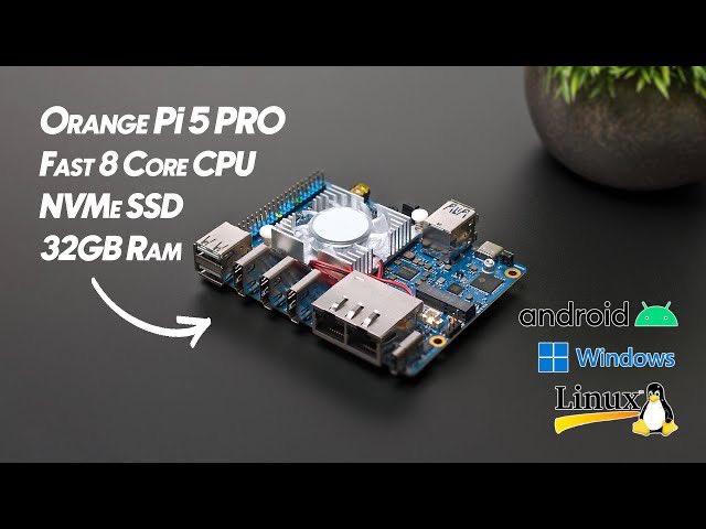 Etaprime on X: The All-New Orange Pi 5 Pro Has 32GB Of Ram & A Fast ARM  CPU! First Look   / X