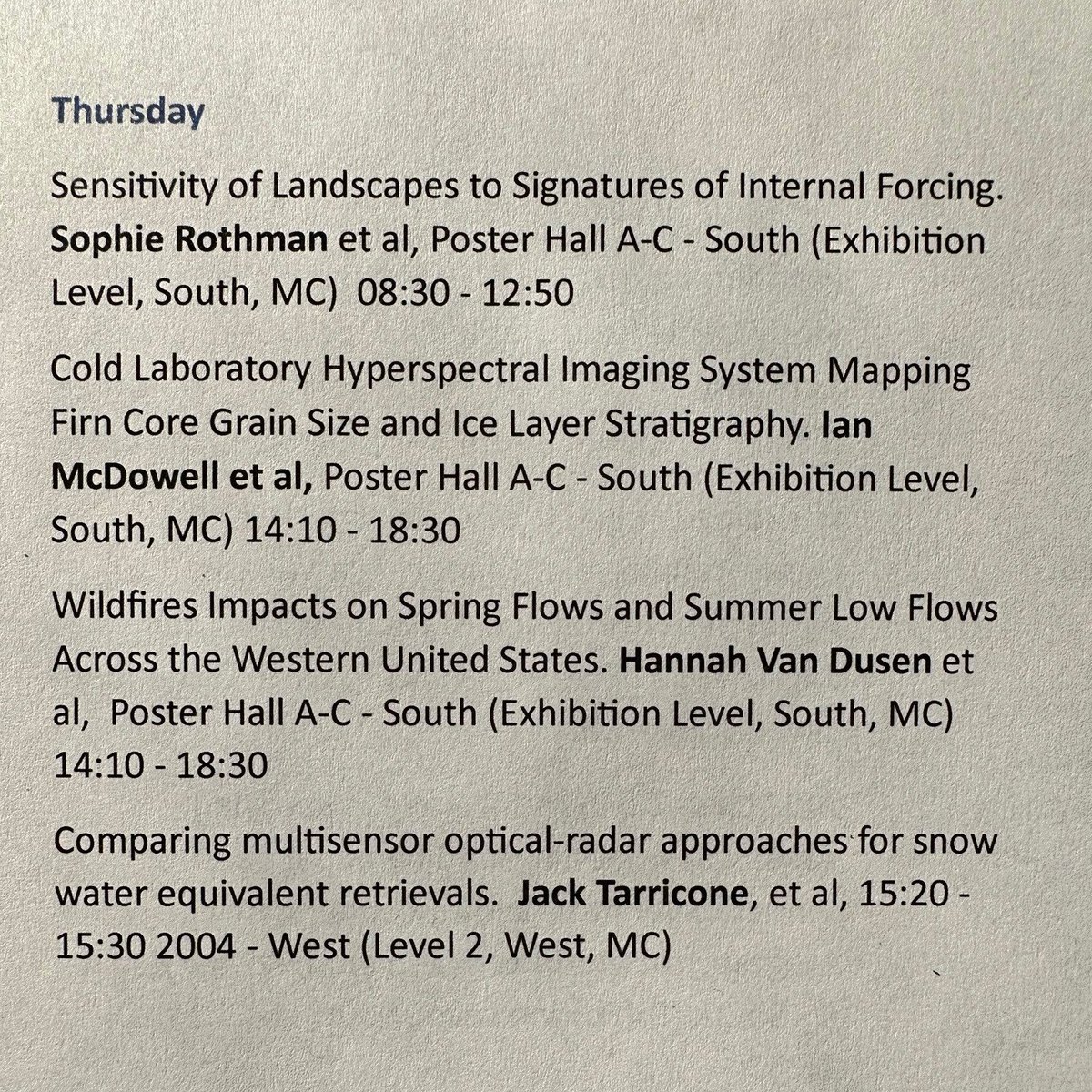 Graduate Program of Hydrologic Sciences (@nevada_water) on Twitter photo It’s Thursday at #AGU23 - meet our students at their posters and find us at the <a href="/DRIScience/">Desert Research Institute</a> booth! <a href="/theAGU/">AGU (American Geophysical Union)</a> <a href="/AGU_H3S/">AGU Hydrology H3S</a> #gphs #NevadaWater It’s Thursday at #AGU23 - meet our students at their posters and find us at the <a href="/DRIScience/">Desert Research Institute</a> booth! <a href="/theAGU/">AGU (American Geophysical Union)</a> <a href="/AGU_H3S/">AGU Hydrology H3S</a> #gphs #NevadaWater