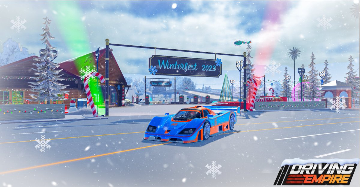 🎄EVENT] Driving Empire 🏎️ Car Racing - Roblox