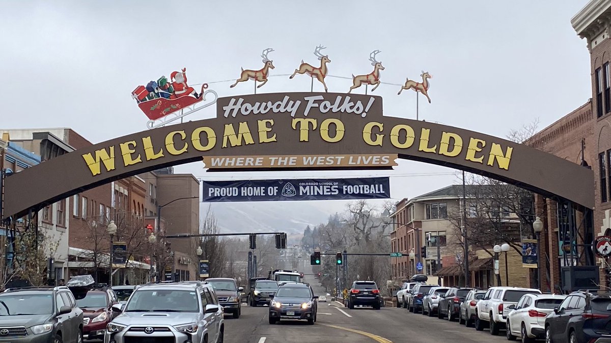 Proud to represent @CityofGolden and Colorado! #HelluvaEngineer⚒