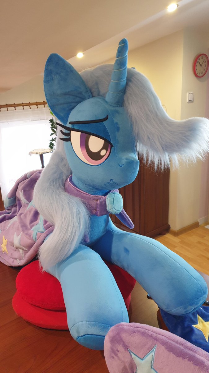 Very boopable face. Starlight has a good taste. #ponyplush #mylittlepony #customplush #mlpplush #mlp #brony