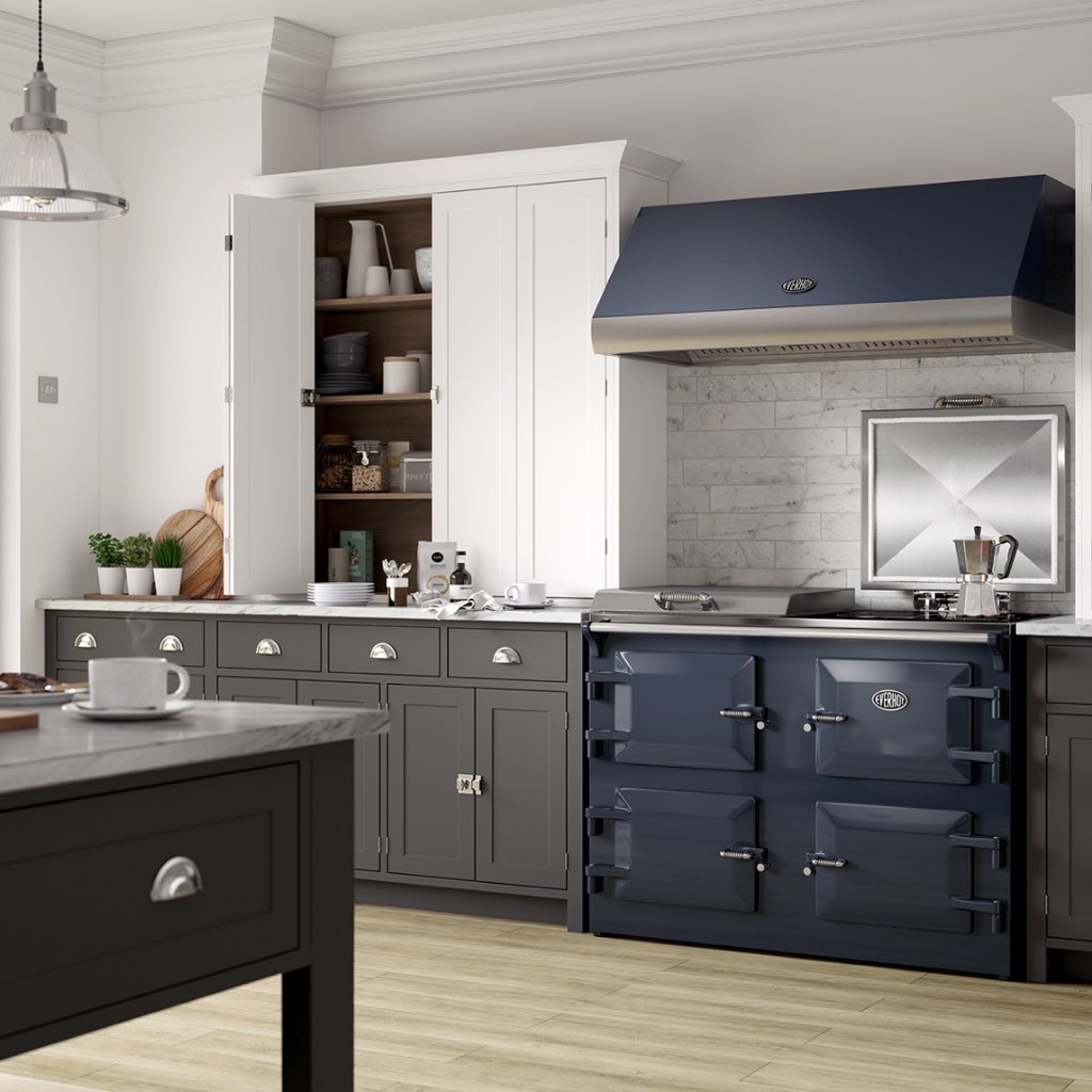 The @everhotcookers by Westin range hood is available in all sizes and all paint finishes to match the Everhot range, and with power and filter options to suit the individual, it is the perfect companion to the Everhot cooker