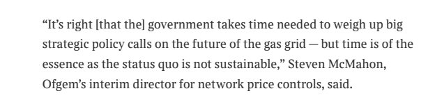 Richard Lowes (@heatpolicyrich) on Twitter photo A public comment from Ofgem like this does not come lightly! Just seen this piece by <a href="/emilygosden/">Emily Gosden</a> yesterday, that's quite an article!
This is all going absolutely bonkers! About time too.
thetimes.co.uk/article/ofgem-⦠A public comment from Ofgem like this does not come lightly! Just seen this piece by <a href="/emilygosden/">Emily Gosden</a> yesterday, that's quite an article!
This is all going absolutely bonkers! About time too.
thetimes.co.uk/article/ofgem-ā¦
