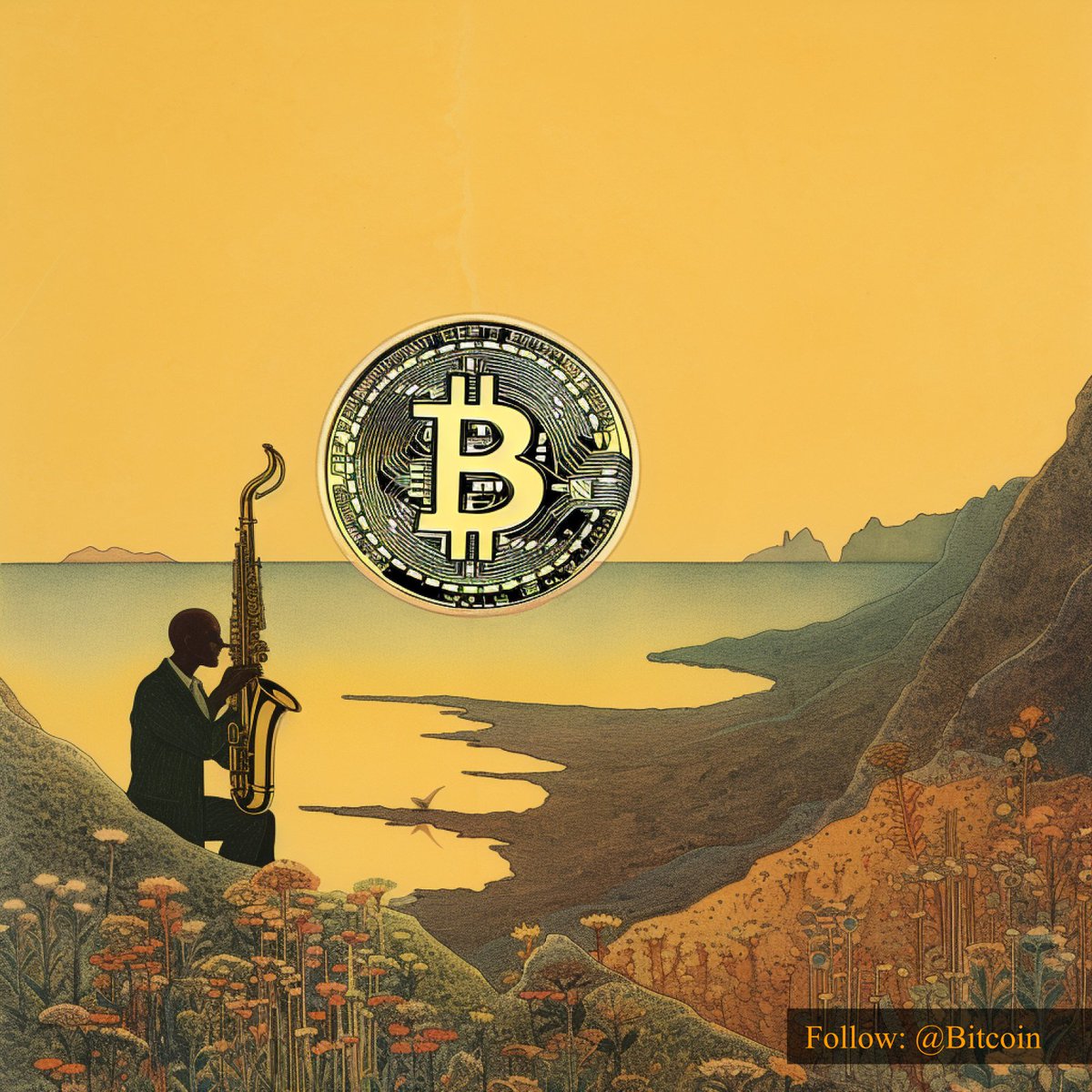 Bitcoin tweet media