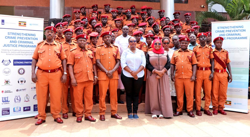 JUST IN!!!!!

Advancing humane treatment: Today, <a href="/UgandaPrisons/">Uganda Prisons Service</a> &amp; @UNODC_EA 🇺🇬 concluded specialized training for prison data clerks. Equipping UPS Staff with vital skills in data analysis &amp; management, enhancing prisoner file management as we uphold the #NelsonMandelaRules
