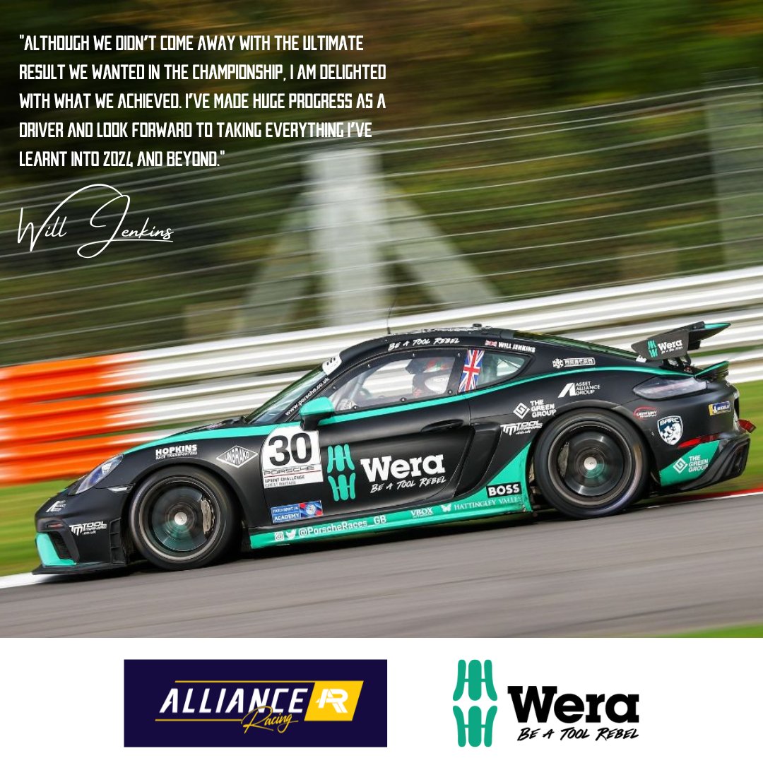 Alliance Racing (@allianceraceuk) on Twitter photo Wera Tools Academy with Alliance Racing - Season Review
<a href="/WJenkinsRacing/">Will Jenkins Racing</a> <a href="/PorscheRaces_GB/">Porsche Motorsport GB</a>
Talented young racing driver Will Jenkins enjoyed a fantastic first season in the Porsche Sprint Challenge GB in 2023,
Read the report here alliance-racing.com/wera-tools-all…
<a href="/weratoolsuk/">Wera Tools UK</a> Wera Tools Academy with Alliance Racing - Season Review
<a href="/WJenkinsRacing/">Will Jenkins Racing</a> <a href="/PorscheRaces_GB/">Porsche Motorsport GB</a>
Talented young racing driver Will Jenkins enjoyed a fantastic first season in the Porsche Sprint Challenge GB in 2023,
Read the report here alliance-racing.com/wera-tools-all…
<a href="/weratoolsuk/">Wera Tools UK</a>
