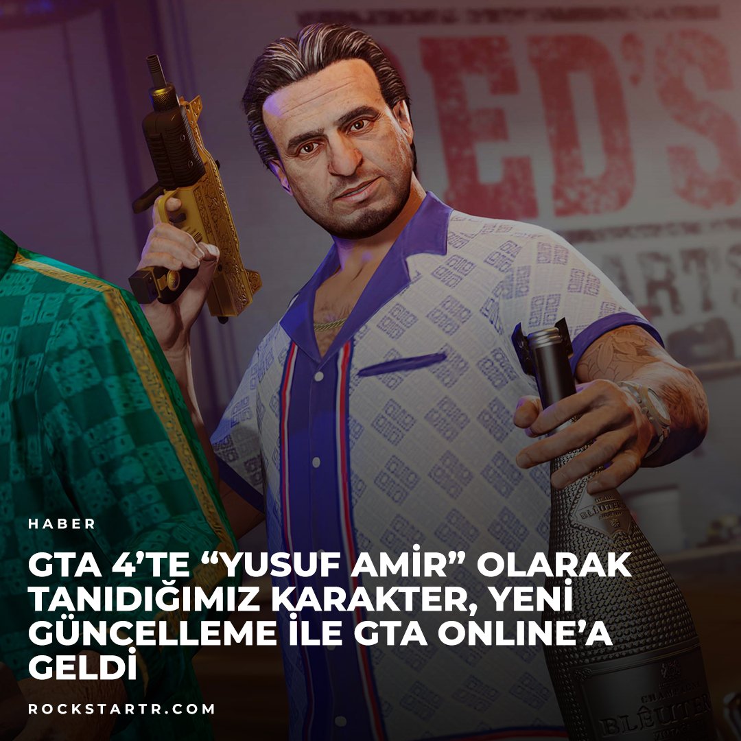 GTA 4'ten tanıdığımız emlak kralı ve otomobil tutkunu olan Yusuf Amir, yeni gelen güncelleme ile GTA Online'a geldi.

#GTAOnline #GTAV #GTAIV