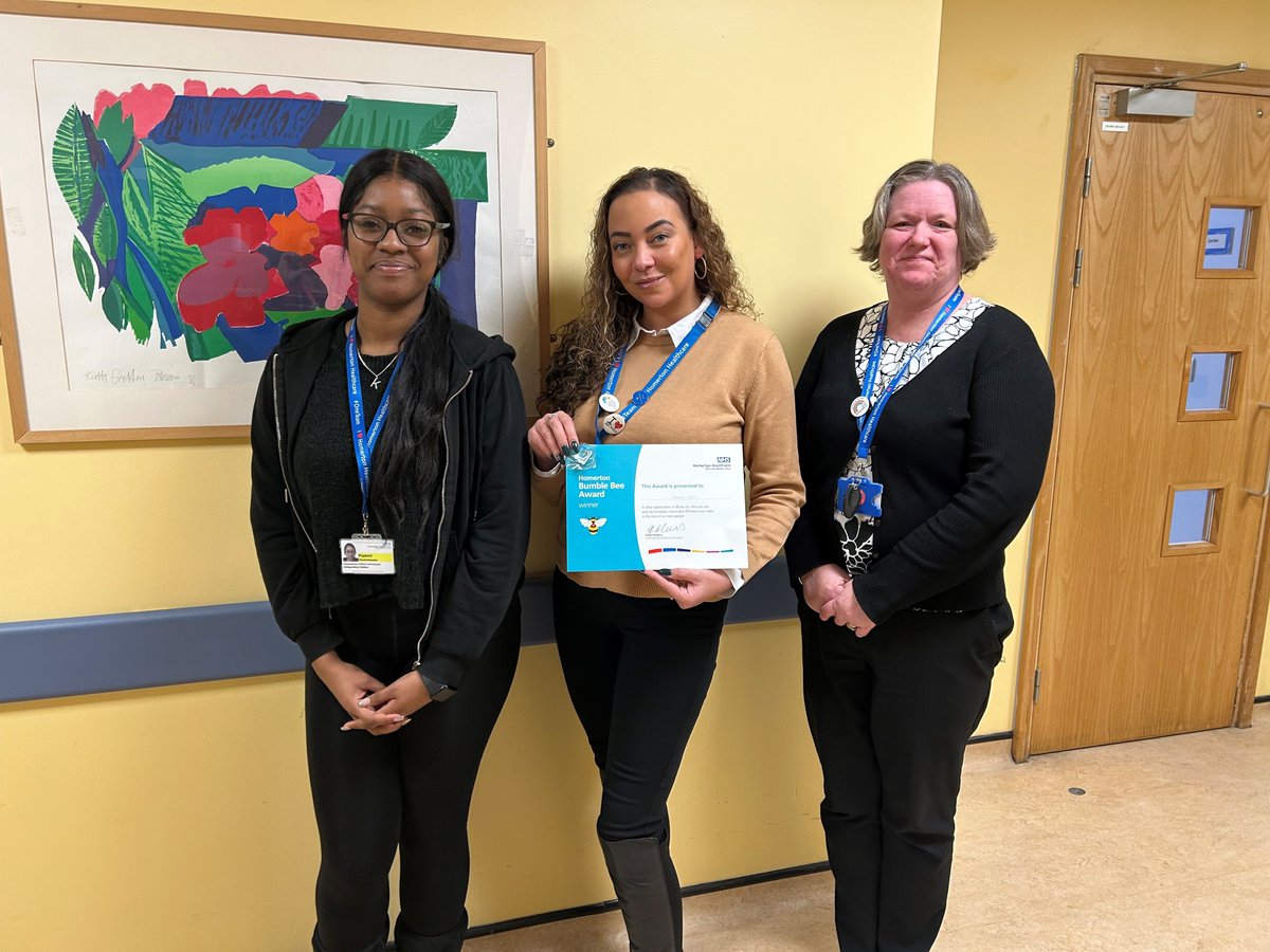 Congratulations to our Bumble Bee Community Award Winner for September 2023 Stefanie Lewis from the Safeguarding Children's Team!!⭐️⭐️⭐️👏👏👏@mcmanusb @LassmanVarda @HUHSafeguarding @NHSHomerton @happeningathom #recognition #clinicalsupportworker