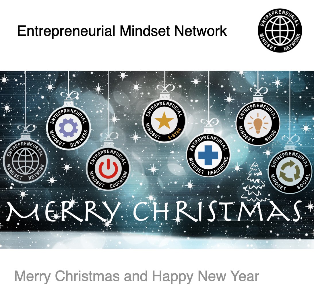 Merry Christmas to all the members of the Entrepreneurial Mindset Network in 107 countries. I look forward to continuing our conversations and collaborations in 2024...