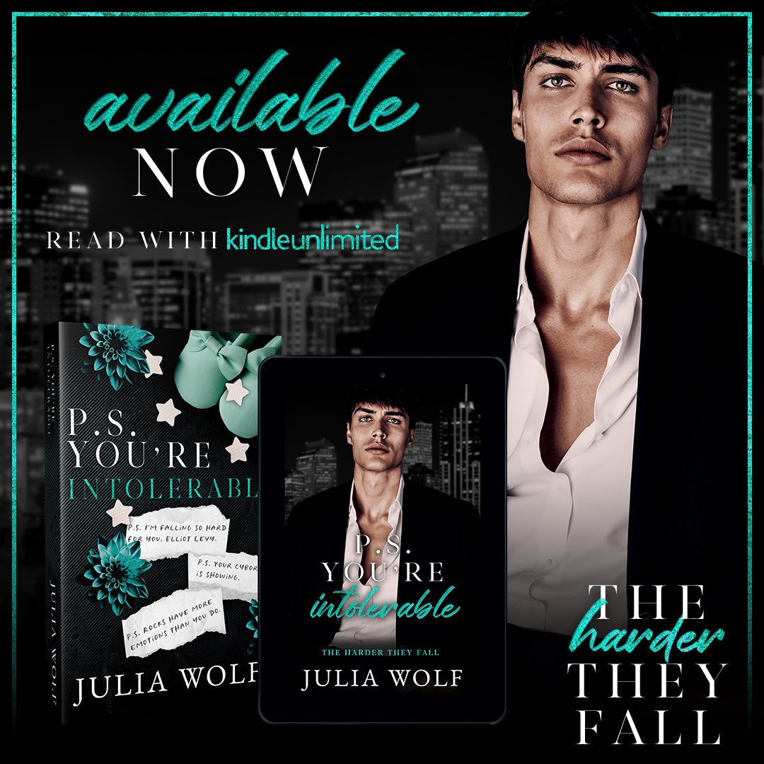 P.S. You're Intolerable by @JuliaIsWriting is now LIVE!

 Download today or read for FREE with #kindleunlimited
mybook.to/PSYI  

 #Billionaire #CloseProximity #FoundFamily #GrumpySunshine #OfficeRomance #PlusSizeHeroHeroine #SingleMom @valentine_pr_ #newrelease #readnow