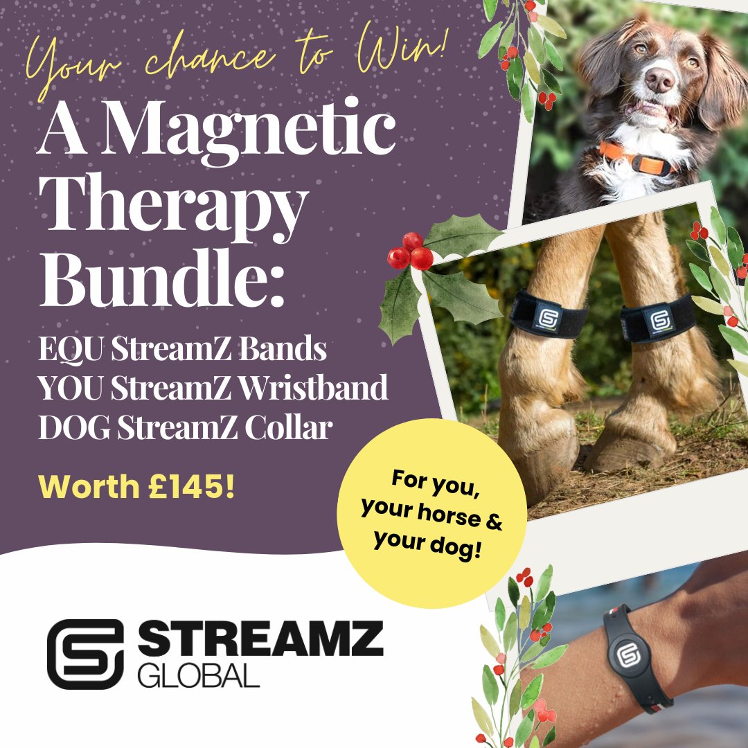 Fancy winning magnetic bands for you, your horse, and your dog from <a href="/EQUStreamz/">EQU StreamZ</a> worth £145? For a chance to win this fantastic health bundle, enter here - horsemart.co.uk/12-competition…